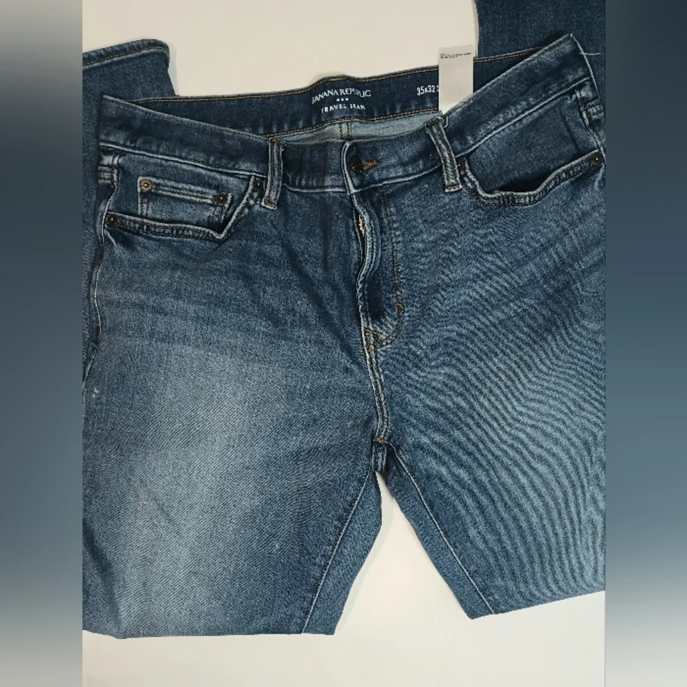 Banana Republic Men's Slim Fit Blue Jeans